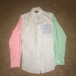 Vineyard Vines Seersucker Button Up Men’s XS